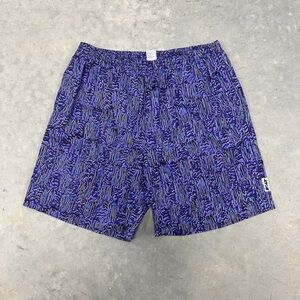 VTG Lightning Bolt Purple Surf Shorts XL